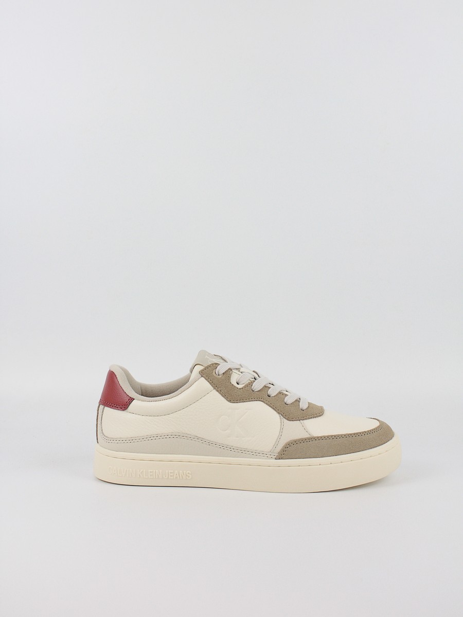 Ανδρικά Sneaker Calvin KLein Classic Cupsole Mg Wmm YM0YM01153-0LH Μπεζ