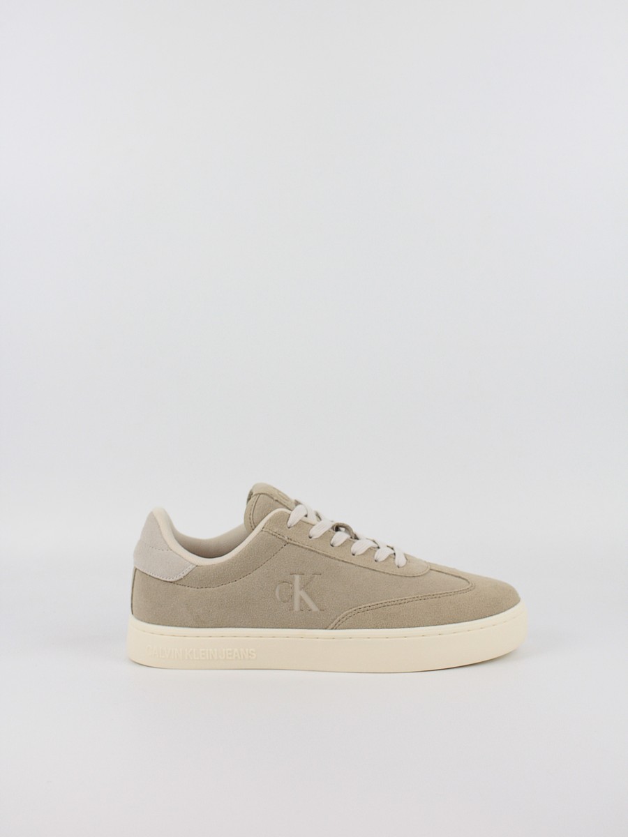Men Sneaker Calvin KLein Classic Cupsole Wt Mg YM0YM01270-0GA Biege