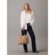 Γυναικεία Τσάντα Calvin Klein Ck Must Medium Shopper Mono K60K612774-0F4 Ταμπά