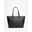 Γυναικεία Τσάντα Tommy Hilfiger Th Soft Logo Tote AW0AW16905-BDS Μαύρη