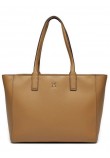 Γυναικεία Τσάντα Tommy Hilfiger Th Soft Logo Tote AW0AW16905-RBC Καμηλό