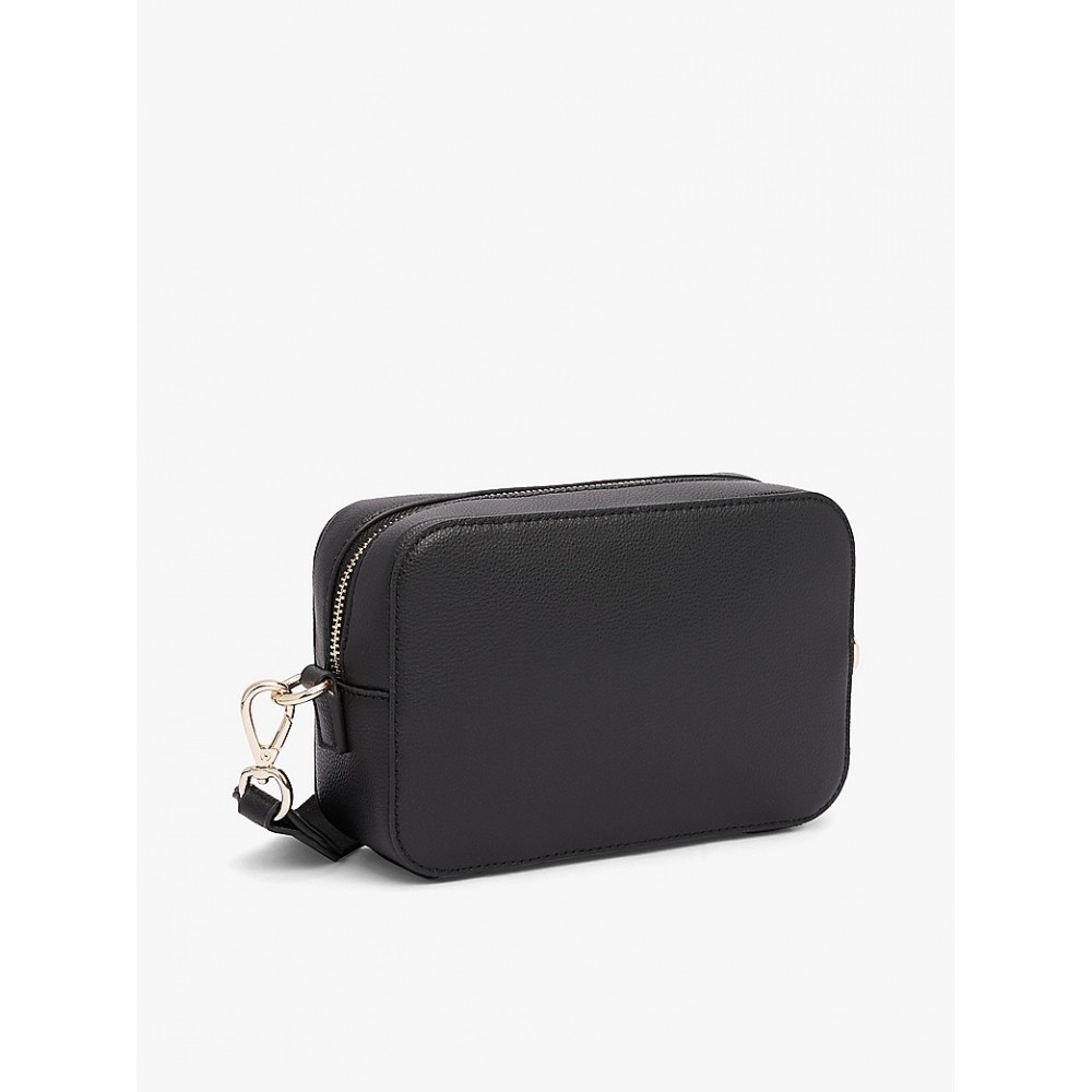 Women Bag Tommy Hilfiger Th Soft Logo Camera Bag AW0AW16906-BDS Black