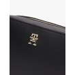 Women Bag Tommy Hilfiger Th Soft Logo Camera Bag AW0AW16906-BDS Black