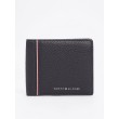 Men Wallet Tommy Hilfiger Th Corp Cc And Coin AM0AM13043-BDS Black