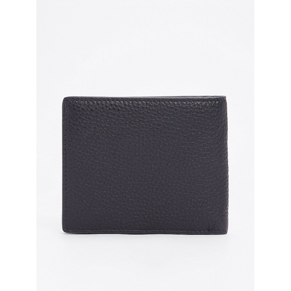 Men Wallet Tommy Hilfiger Th Corp Cc And Coin AM0AM13043-BDS Black