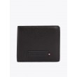 Men Wallet Tommy Hilfiger Th Monogram Cc And Coin AM0AM13028-BDS Black