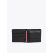 Men Wallet Tommy Hilfiger Th Monogram Cc And Coin AM0AM13028-BDS Black