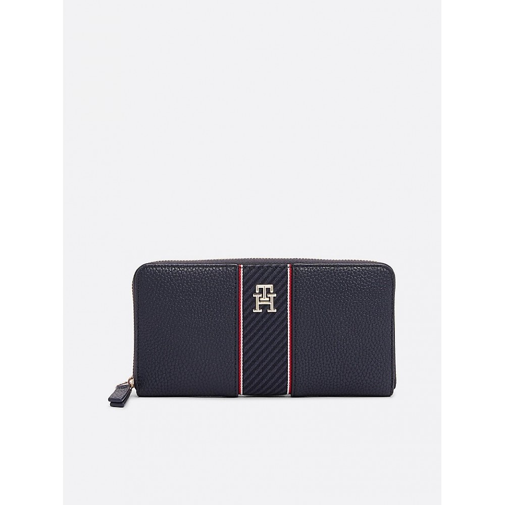 Womens Wallet Tommy Hilfiger Th Legasy Large Za AW0AW16921-DW6 Blue