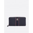 Womens Wallet Tommy Hilfiger Th Legasy Large Za AW0AW16921-DW6 Blue