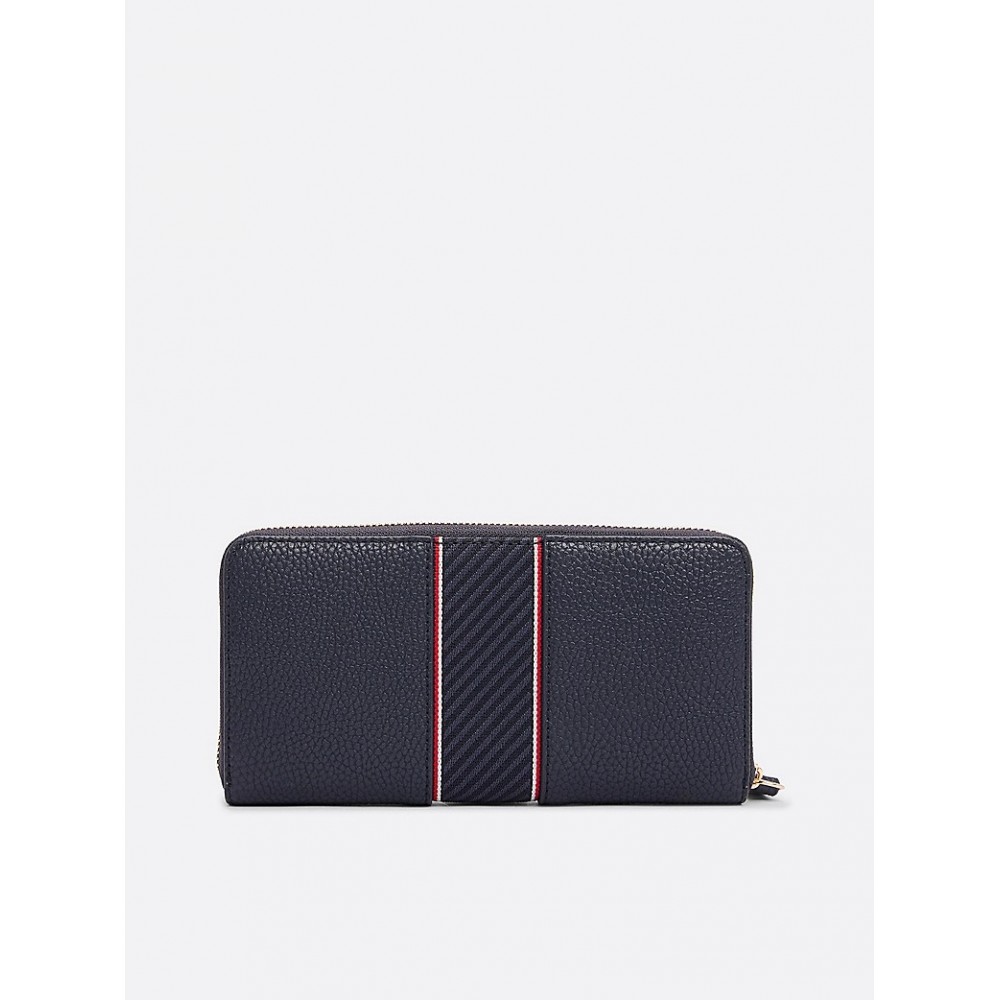 Womens Wallet Tommy Hilfiger Th Legasy Large Za AW0AW16921-DW6 Blue