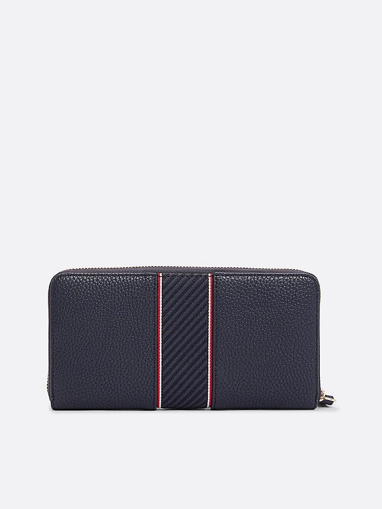Womens Wallet Tommy Hilfiger Th Legasy Large Za AW0AW16921-DW6 Blue