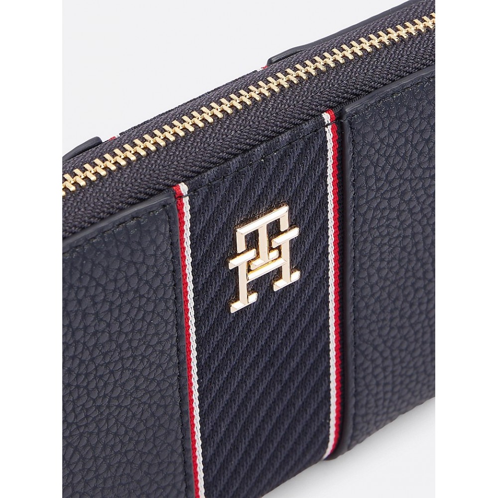 Womens Wallet Tommy Hilfiger Th Legasy Large Za AW0AW16921-DW6 Blue