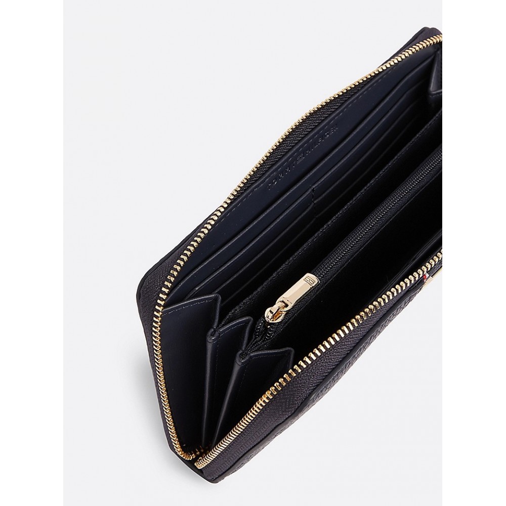 Womens Wallet Tommy Hilfiger Th Legasy Large Za AW0AW16921-DW6 Blue