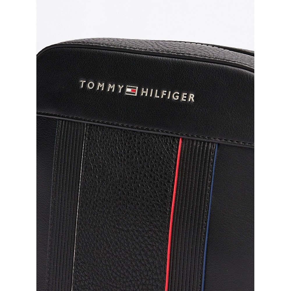 Men Βag Tommy Hilfiger Th Foundation Mini Reporter AM0AM13300-BDS Black