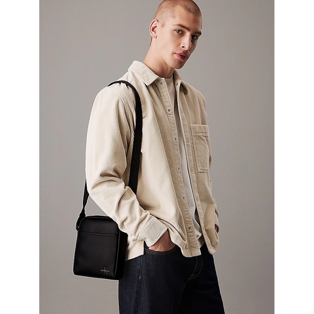 Men's Bag Calvin klein Monogram Soft Reporter 18 K50K512025-BEH Black