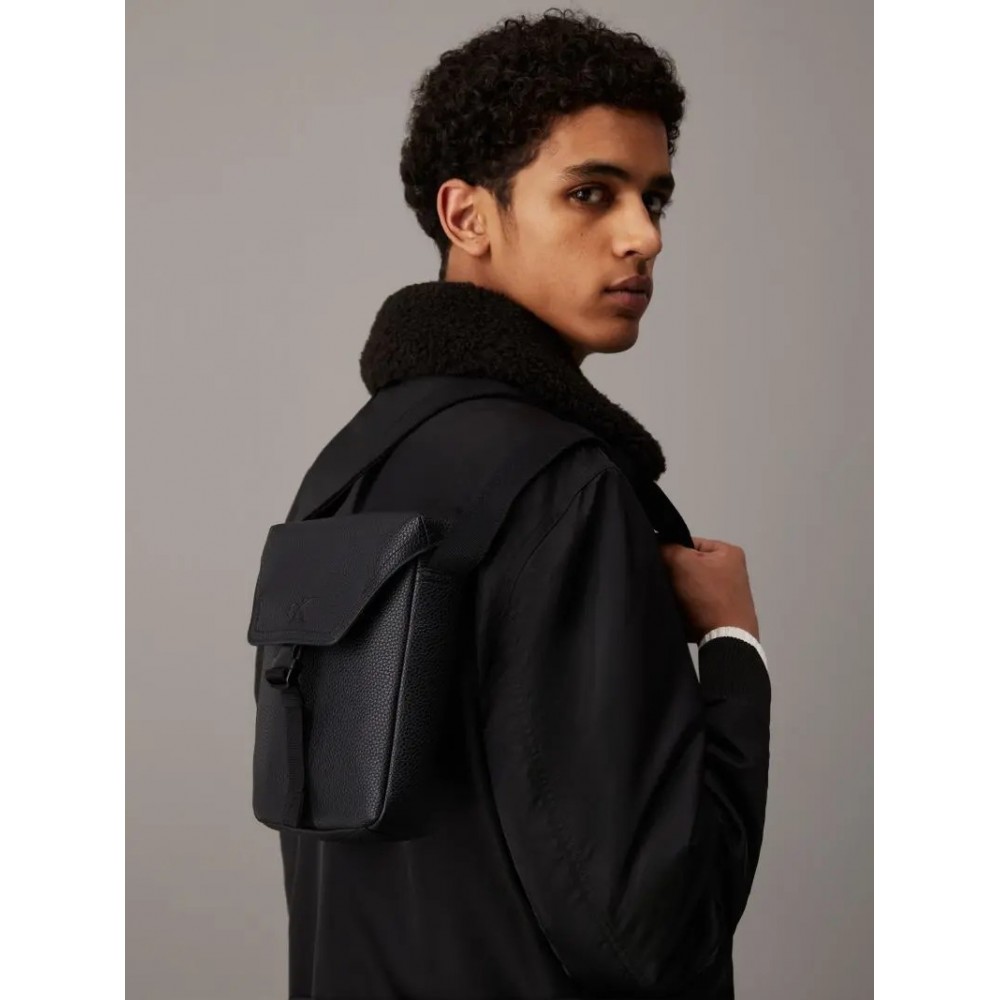 Men's Bag Calvin klein Over Webbing Reporter 18 Pu K50K512565-BEH Black