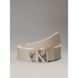 Women Reversable Belt Calvin Klein Mono Pl Rev Lthr Belt 30mm K60K612288-0HM Biege - Black