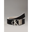 Women Reversable Belt Calvin Klein Mono Pl Rev Lthr Belt 30mm K60K612288-0HM Biege - Black