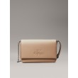 Women's Bag Calvin Klein Sculpted Ew Flap Phone Cb Mono K60K612375-PBF Biege