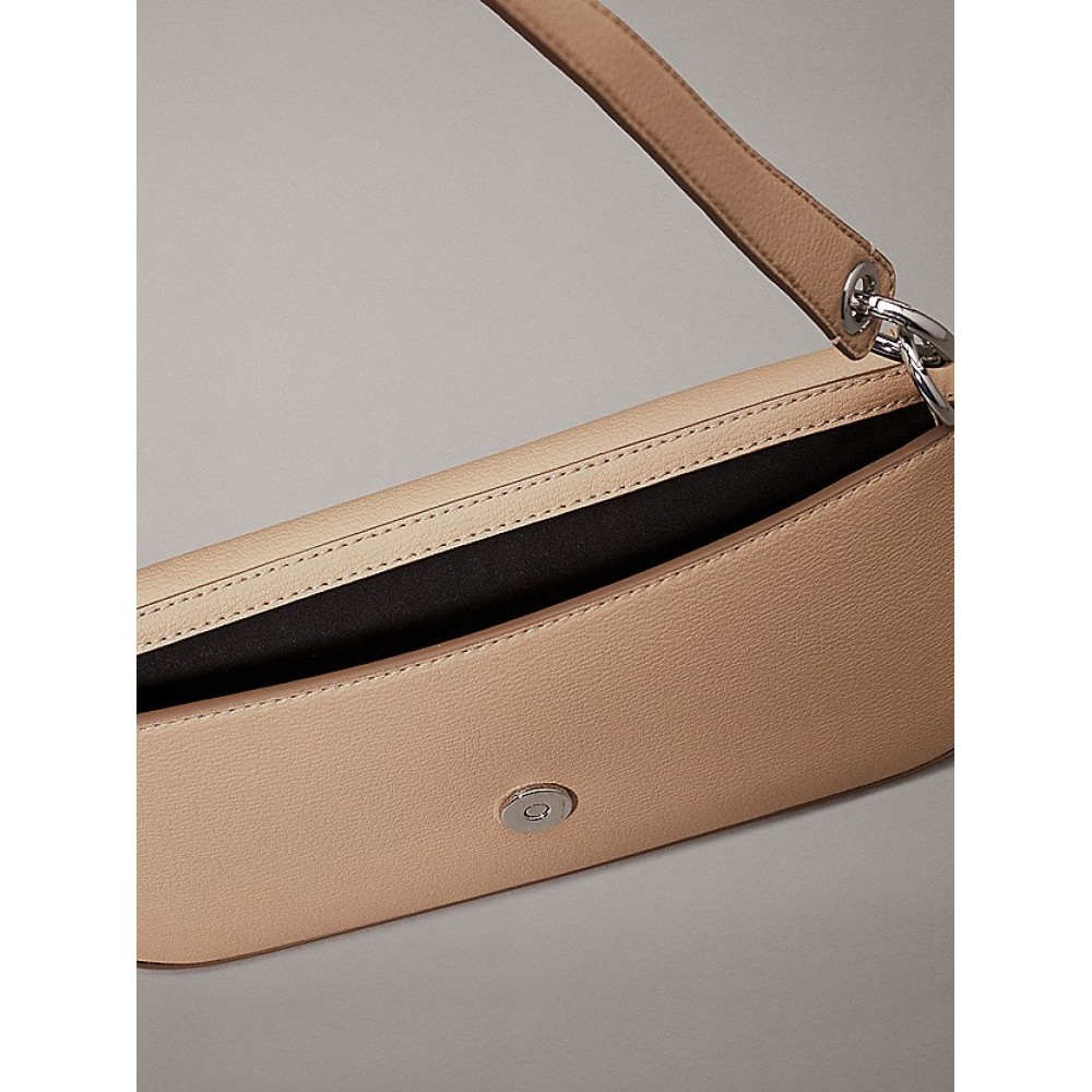 Women's Bag Calvin Klein Sculpted Ew Flap Phone Cb Mono K60K612375-PBF Biege