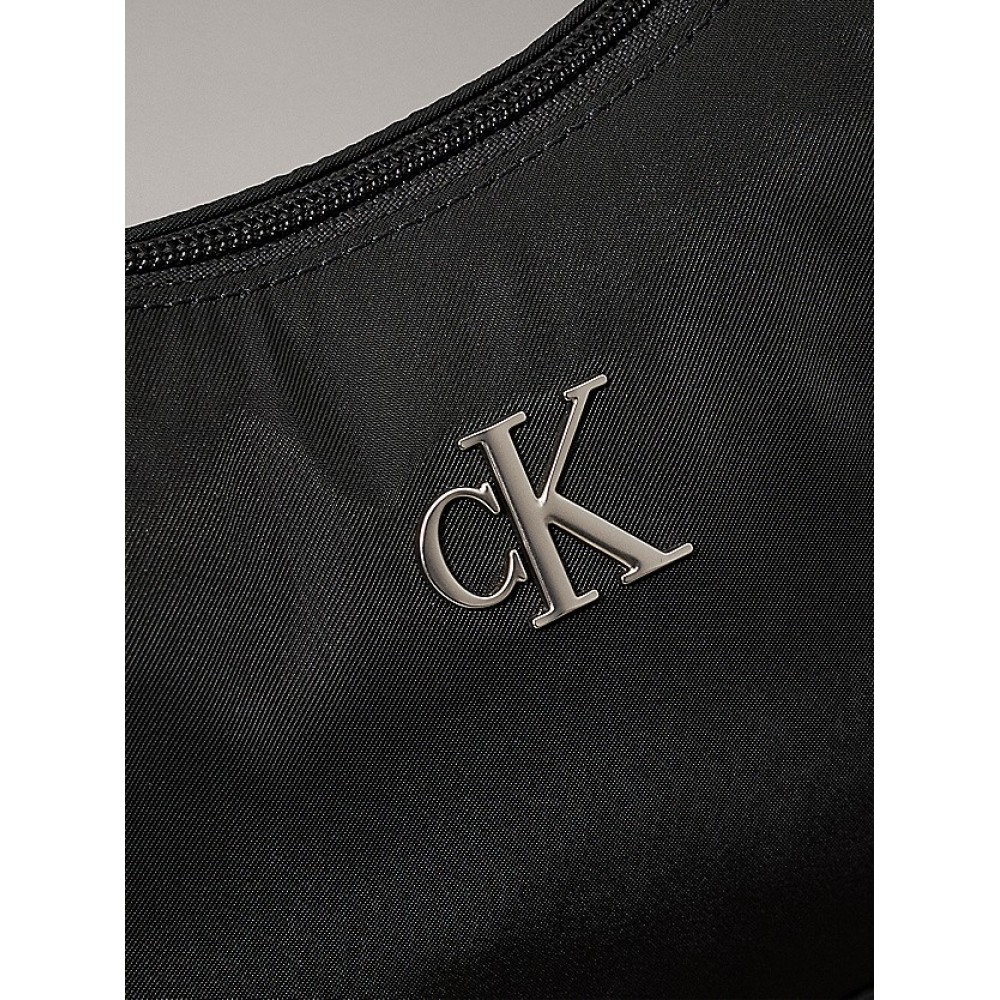 Women's Bag Calvin Klein Sleek Nylon Shoulder Bag K60K612124-BEH Black