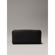 Women Wallet Calvin Klein Sculpted Zip Around Mono K60K607634-01R Black