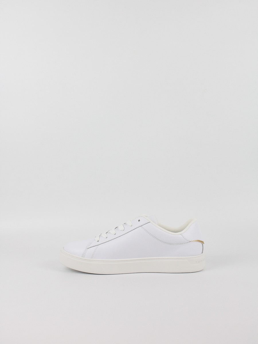 Γυναικεία Sneaker Tommy Hilfiger Essential Court Sneaker FW0FW08320-YBS Ασπρο