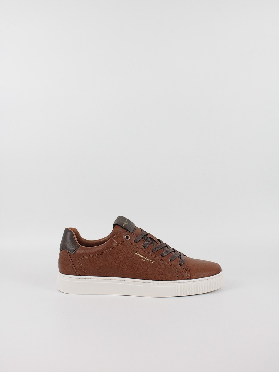Men's Sneaker Renato Garini U57001081J58 Lt Brown