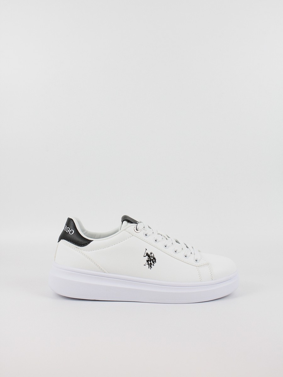 Men's Sneaker Us Polo Assn CODY010 B8-WHI-BLK01 White