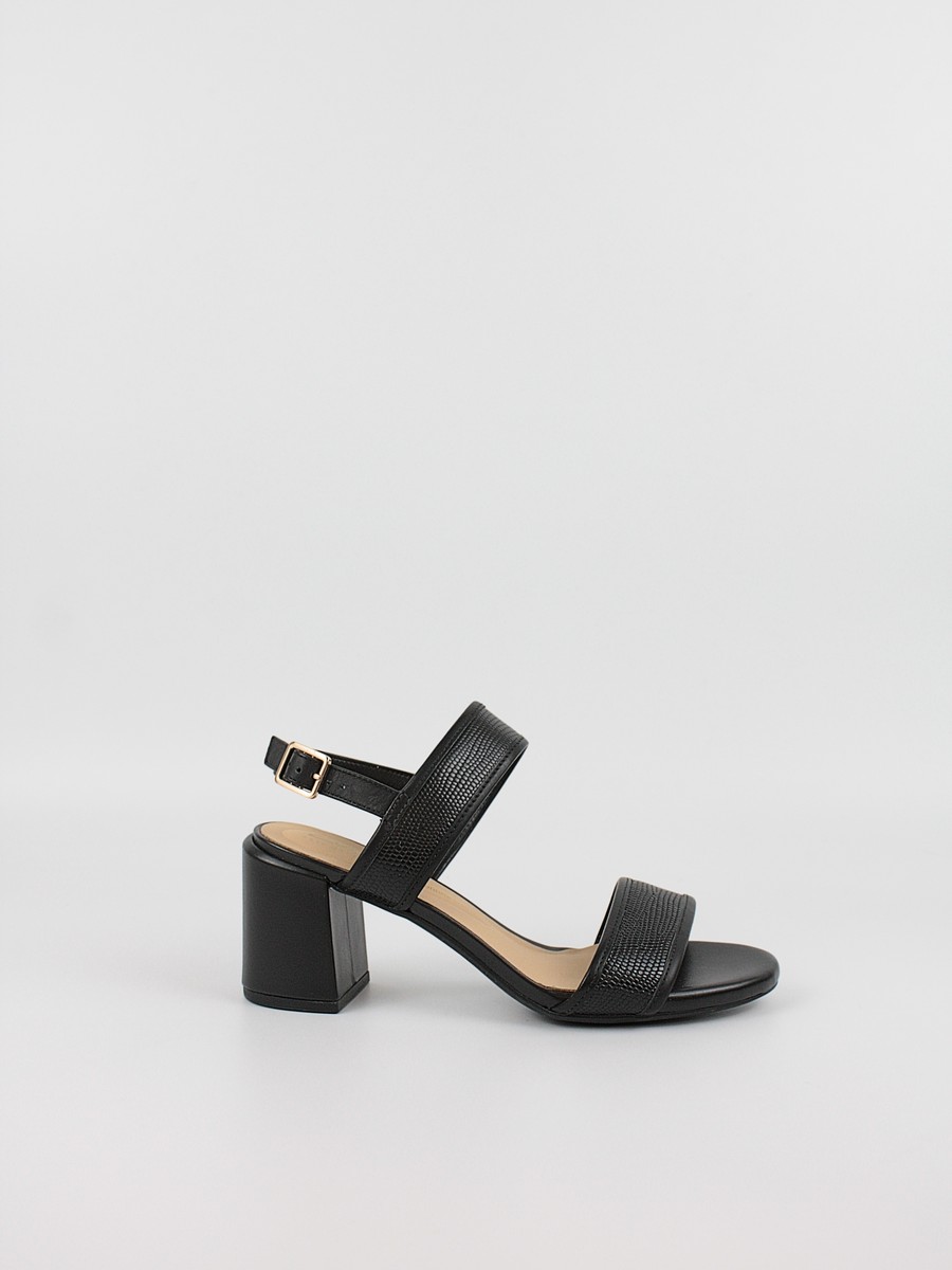 Γυναικείο Πέδιλο Clarks Ezoria Sling 26181300 Μαύρο