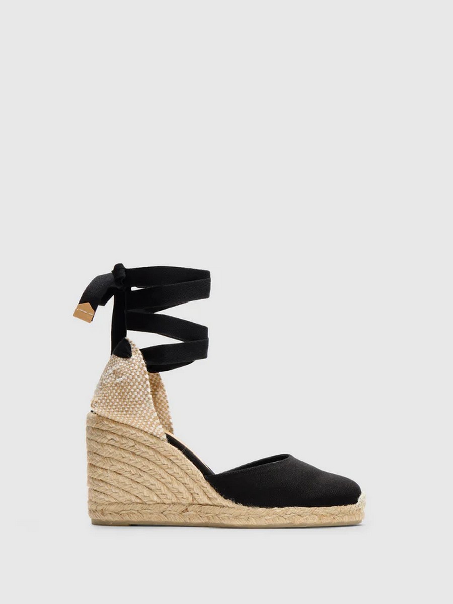 Women Espandrille Castaner 020962-100 CARINA/8/001 Black