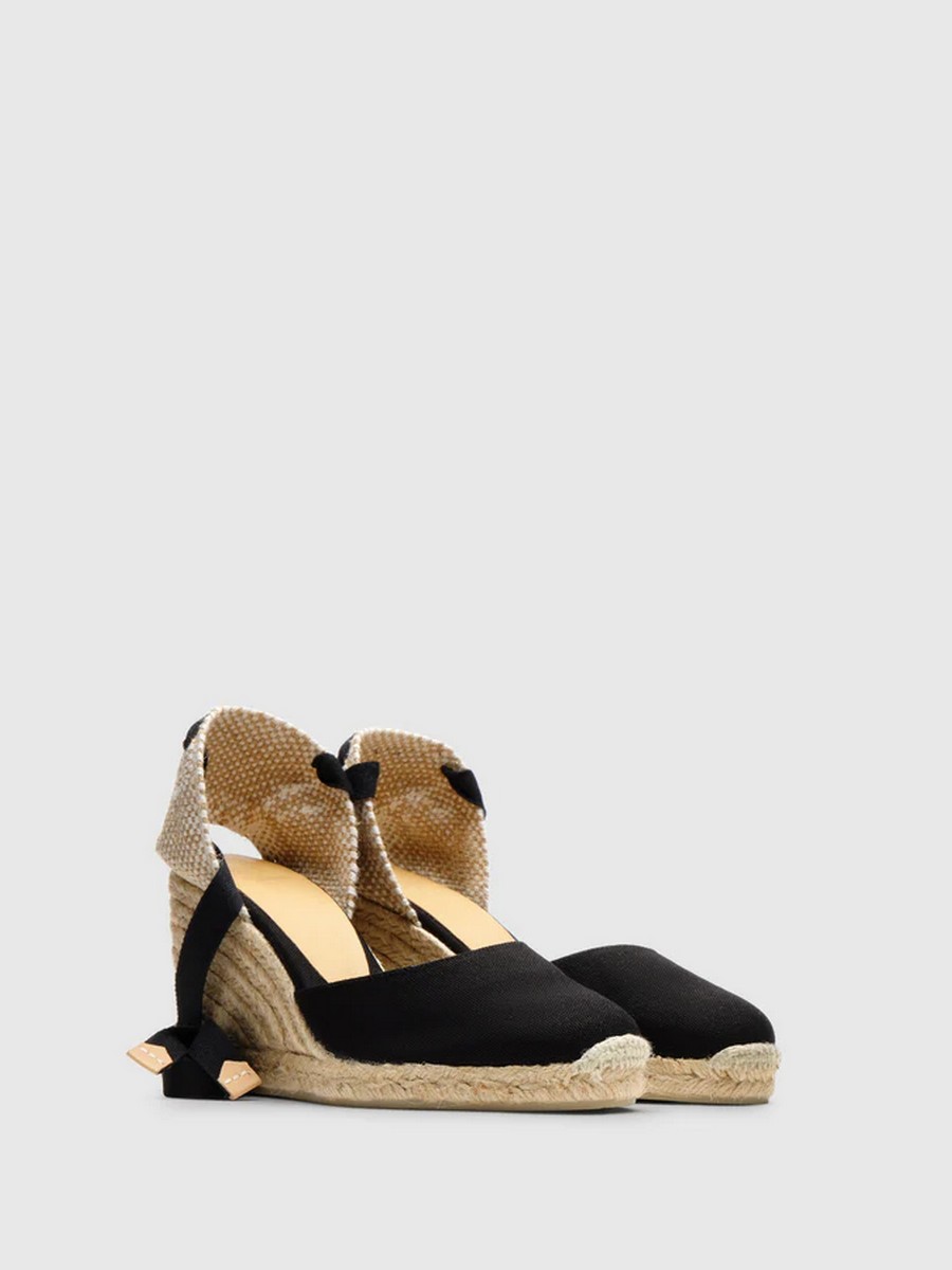Women Espandrille Castaner 020962-100 CARINA/8/001 Black