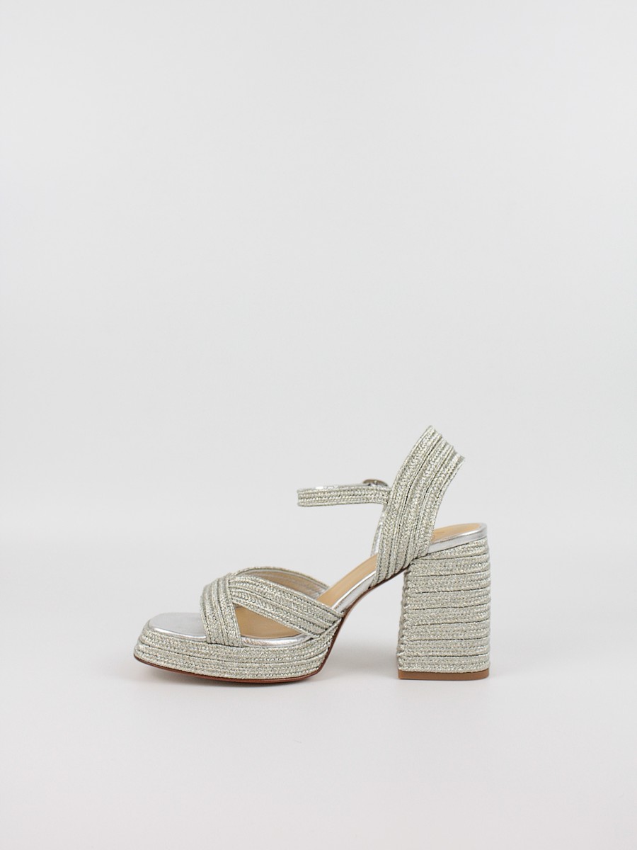 Women Sandal Castaner Valle 142 023116-3013 Platinum