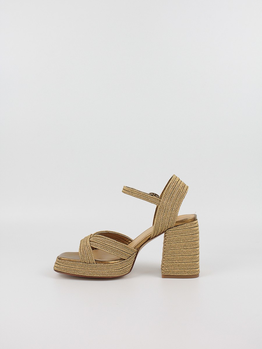 Women Sandal Castaner Valle 142 023116-3006 Gold
