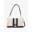 Γυναικεία Τσάντα Tommy Hilfiger Th Her Med Crossover Canvas Str AW0AW17404-DW6 Μπλε