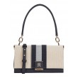 Γυναικεία Τσάντα Tommy Hilfiger Th Her Med Crossover Canvas Str AW0AW17404-DW6 Μπλε