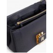Γυναικεία Τσάντα Tommy Hilfiger Th Her Med Crossover Canvas Str AW0AW17404-DW6 Μπλε