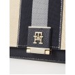 Γυναικεία Τσάντα Tommy Hilfiger Th Her Med Crossover Canvas Str AW0AW17404-DW6 Μπλε