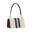 Γυναικεία Τσάντα Tommy Hilfiger Th Her Med Crossover Canvas Str AW0AW17404-DW6 Μπλε