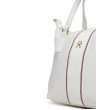 Γυναικεία Τσάντα Tommy Hilfiger Popy Small Tote Corp AW0AW17204-YBL Ασπρο