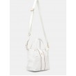Γυναικεία Τσάντα Tommy Hilfiger Popy Small Tote Corp AW0AW17204-YBL Ασπρο