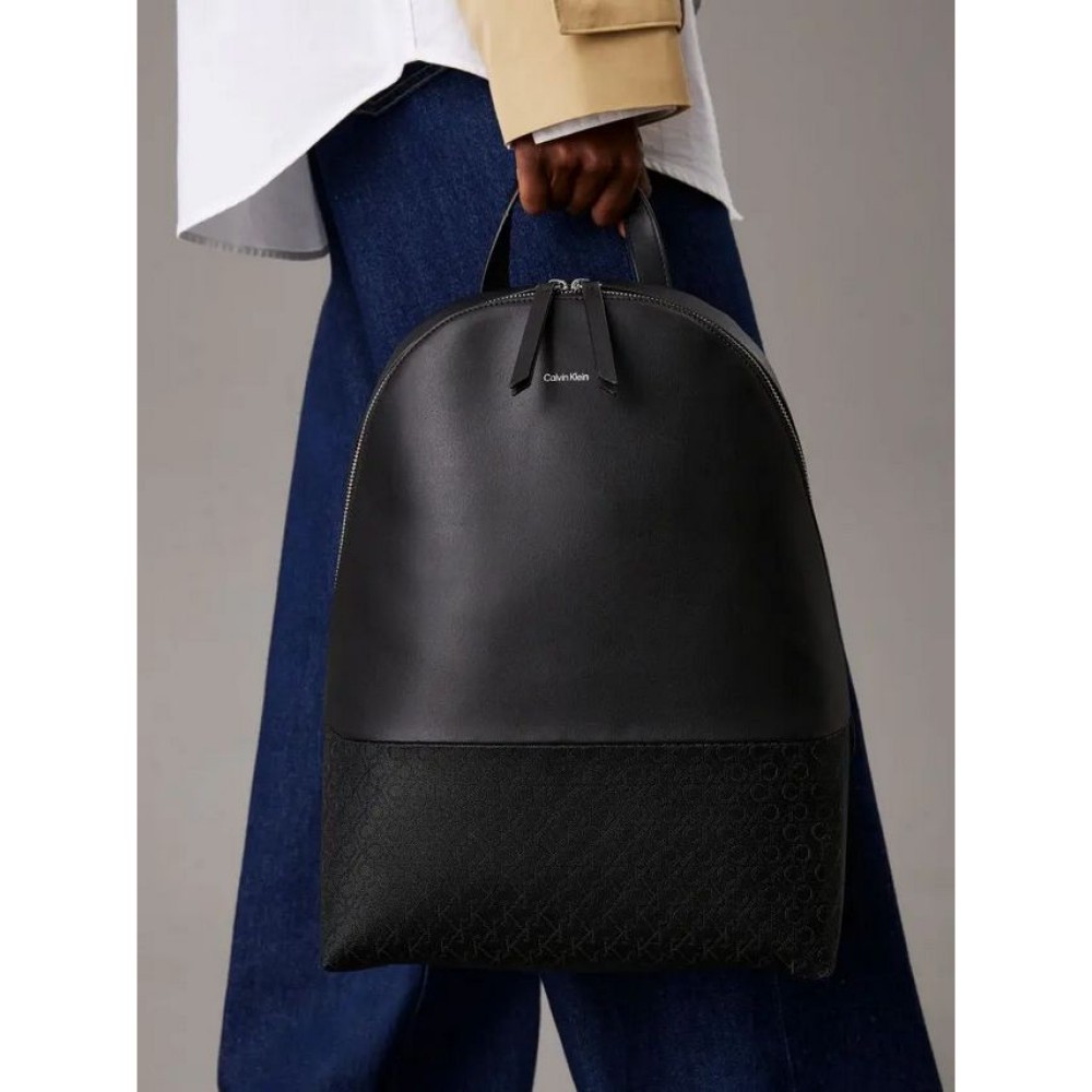 Women's Bag Calvin Klein Ck Mixmedia Backpack Mono K60K613184-BEH Black