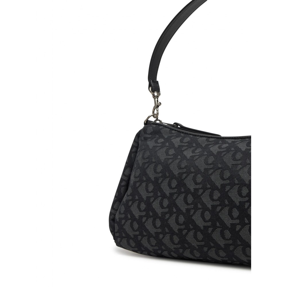 Women's Bag Calvin Klein Drop Monogram Sm Shoulder Bag LV04K3142G-UB1 Black