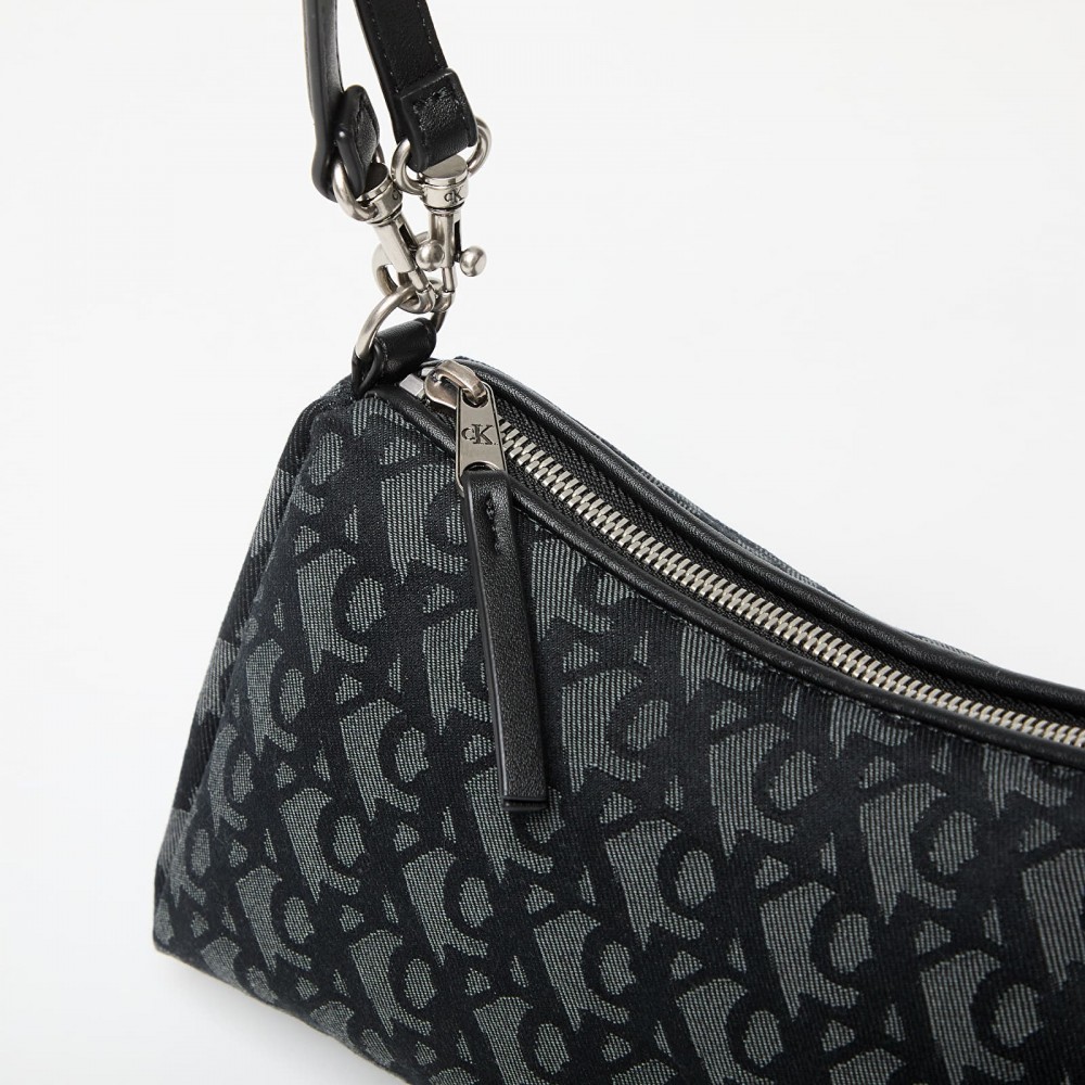 Women's Bag Calvin Klein Drop Monogram Sm Shoulder Bag LV04K3142G-UB1 Black