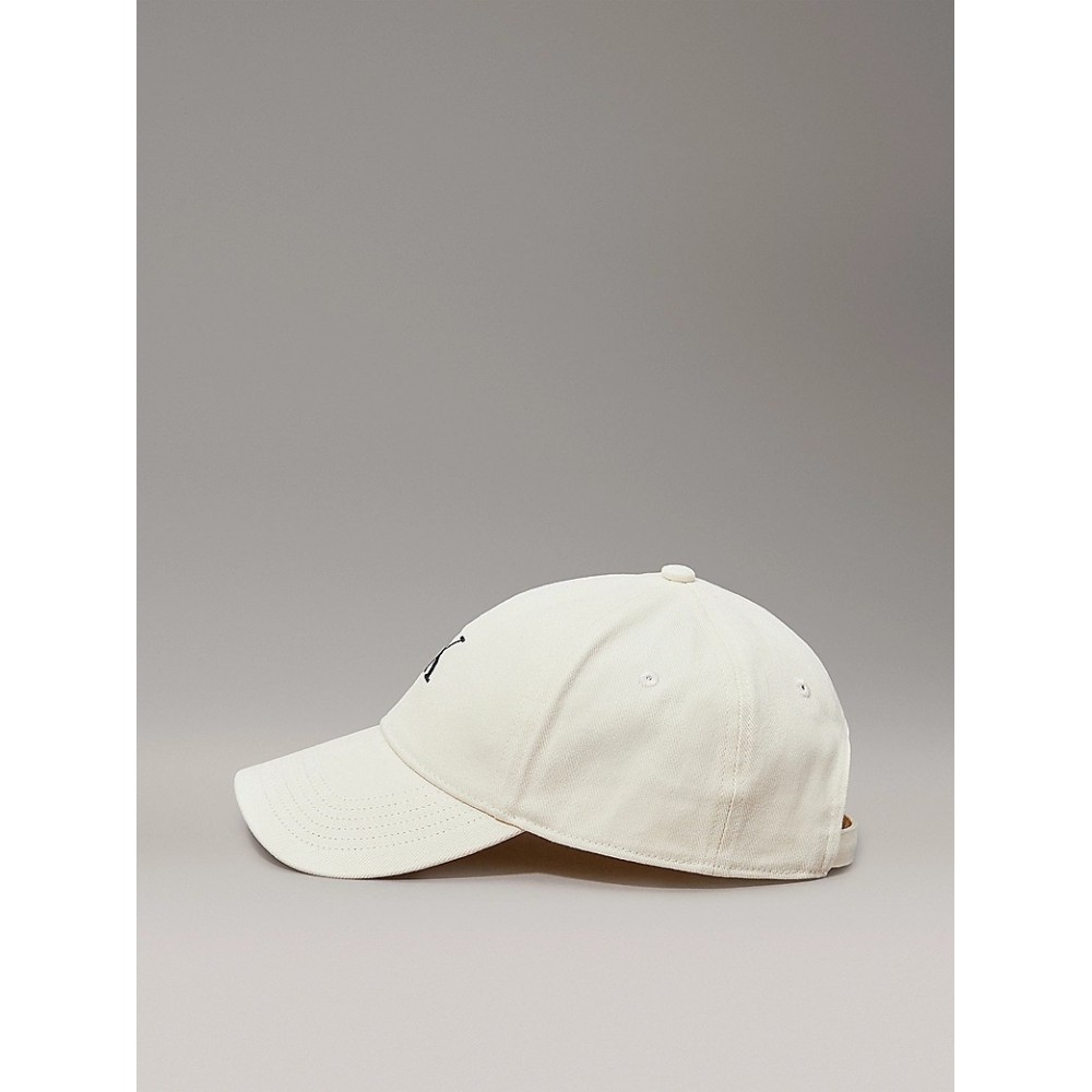Hat Calvin klein Embroidered Monogram Cap LV04K5024G-YAE Off White