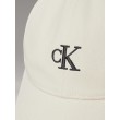 Hat Calvin klein Embroidered Monogram Cap LV04K5024G-YAE Off White