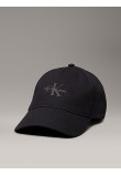Hat Calvin klein Printed Monologo Cap LV04K5027G-UB1 Black