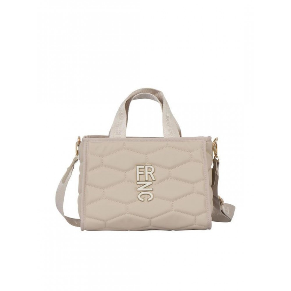 Women's Shoulder Bag FRNC 4975 BG Biege