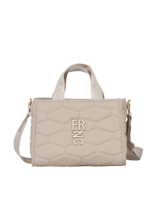 Women's Shoulder Bag FRNC 4975 BG Biege