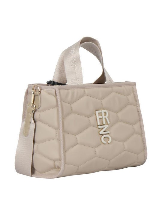 Women's Shoulder Bag FRNC 4975 BG Biege